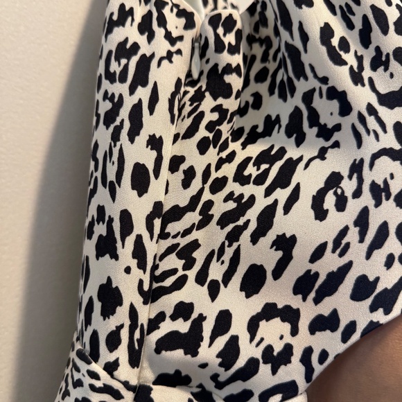 Parker Leopard Print Peplum Mini Dress – Size S - Picture 10 of 10